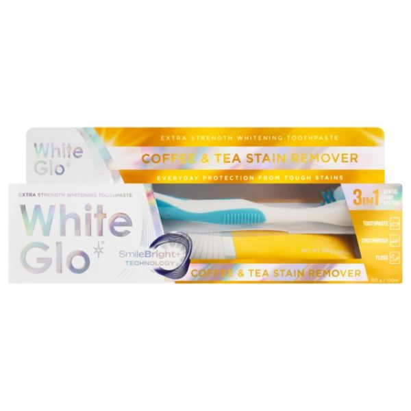 White Glo Toothpaste Coffee and Tea 100ml