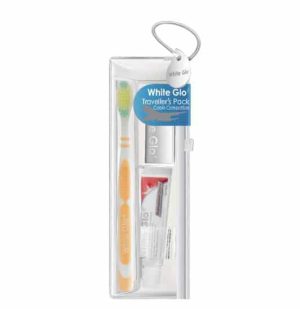 White Glo Travel Pack Paste and Brush Original