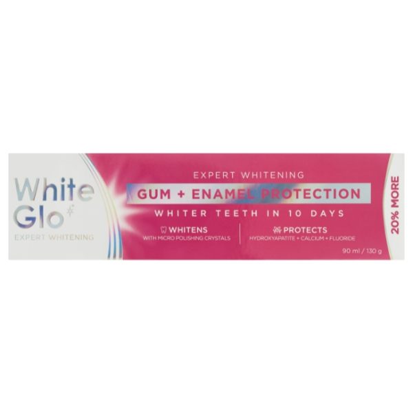 White Glo Toothpaste Gum and Enamel Protection 90ml