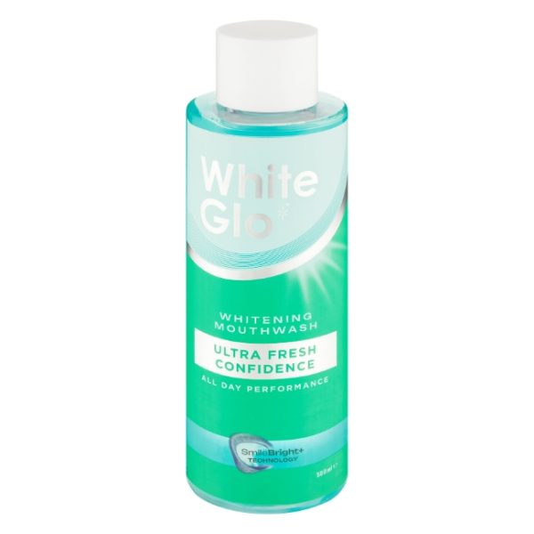 White Glo Mouthwash Mint 500ml